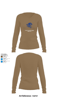 Trinity Baptist College Volleyball 38346393 Women's Long Sleeve V-neck Shirt - 1