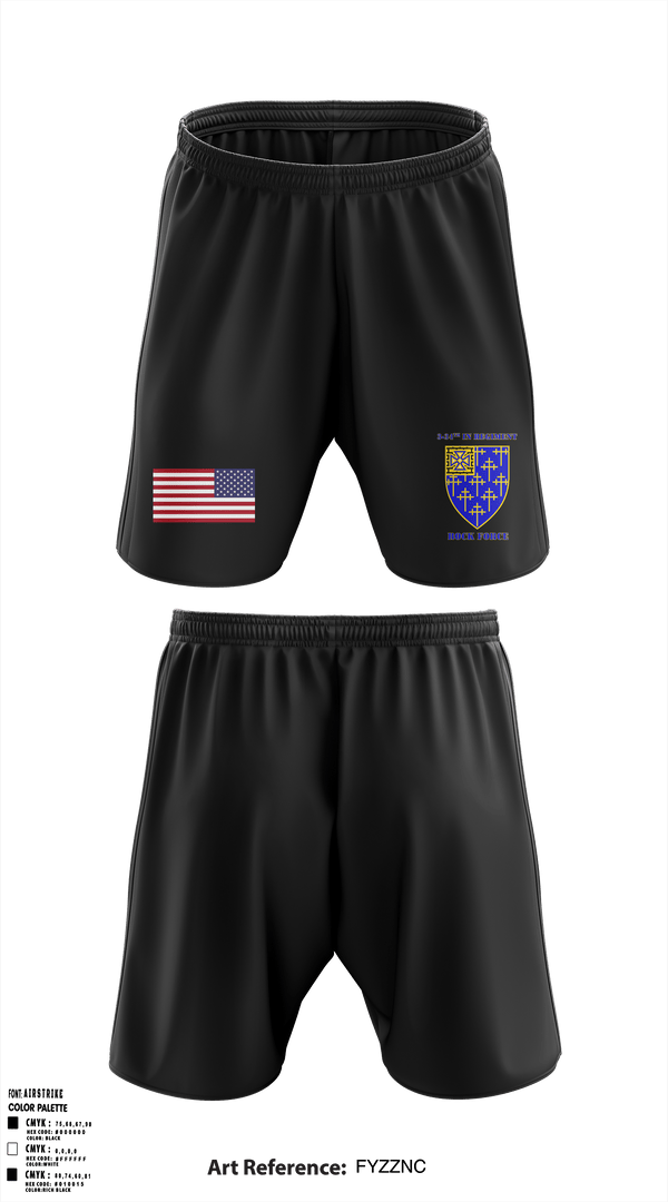 Athletic Shorts With Pockets, 3rd Battalion, 34th Infantry Regiment, Army, Teamtime, Team time, sublimation, custom sports apparel, team uniforms, spirit wear, spiritwear, sports uniforms, custom shirts, team store, custom team store, fundraiser sports, apparel fundraiser