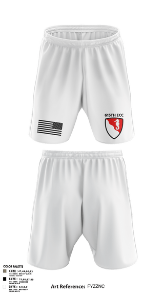 Athletic Shorts With Pockets, 615TH ECC, , Teamtime, Team time, sublimation, custom sports apparel, team uniforms, spirit wear, spiritwear, sports uniforms, custom shirts, team store, custom team store, fundraiser sports, apparel fundraiser