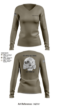 42D FRSDAACC 57813521 Women's Long Sleeve V-neck Shirt - 1