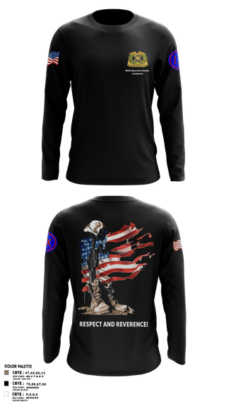 Long Sleeve Performance Shirt, 962D QUARTERMASTER COMPANY (MORTUARY AFFAIRS), Army, Teamtime, Team time, sublimation, custom sports apparel, team uniforms, spirit wear, spiritwear, sports uniforms, custom shirts, team store, custom team store, fundraiser sports, apparel fundraiser