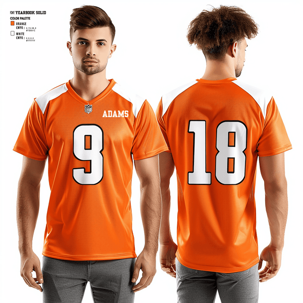 Football Jersey, Adams, Football, Teamtime, Team time, sublimation, custom sports apparel, team uniforms, spirit wear, spiritwear, sports uniforms, custom shirts, team store, custom team store, fundraiser sports, apparel fundraiser