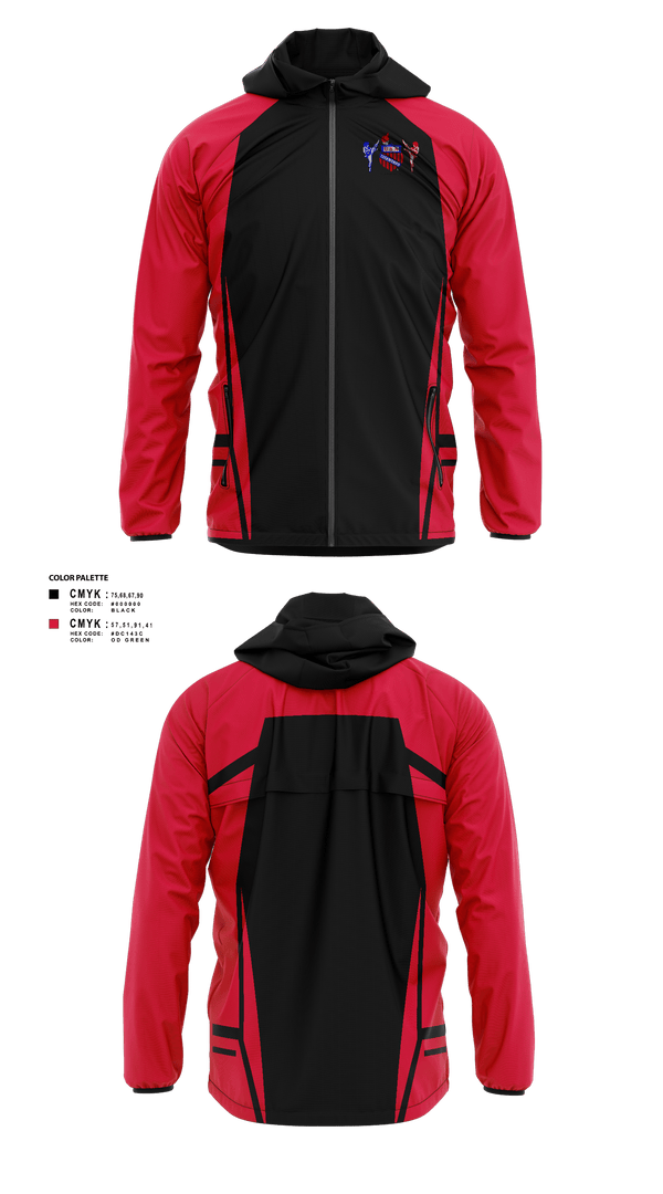 Windbreaker, U.S Taekwondo Academy, Men's Soccer, Teamtime, Team time, sublimation, custom sports apparel, team uniforms, spirit wear, spiritwear, sports uniforms, custom shirts, team store, custom team store, fundraiser sports, apparel fundraiser