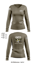 Alamosa SWAT Team 6512641 Women's Long Sleeve V-neck Shirt - 1