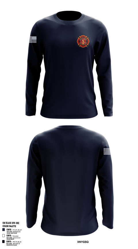 Long Sleeve Performance Shirt, Fayette County Fire & Rescue, Fire Department, Teamtime, Team time, sublimation, custom sports apparel, team uniforms, spirit wear, spiritwear, sports uniforms, custom shirts, team store, custom team store, fundraiser sports, apparel fundraiser