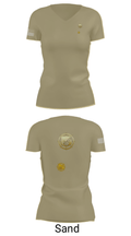 383rd MCT 82262755 Women's Short Sleeve V-neck Shirt - 88