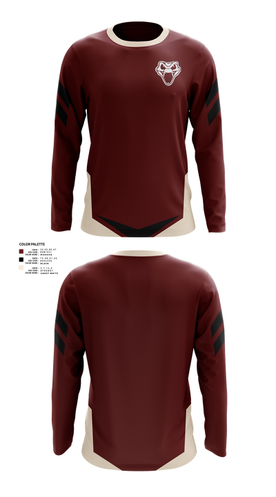 Atlas Rattlers 32184199 Long Sleeve Performance Shirt 21
