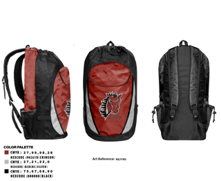 Gear Bag, Lee's Summit North High School Volleyball, Women's Volleyball, Teamtime, Team time, sublimation, custom sports apparel, team uniforms, spirit wear, spiritwear, sports uniforms, custom shirts, team store, custom team store, fundraiser sports, apparel fundraiser