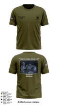 Charger Co. / 2-112th Infantry Battalion 37738588 Old School Cotton Feel Shirt - 25