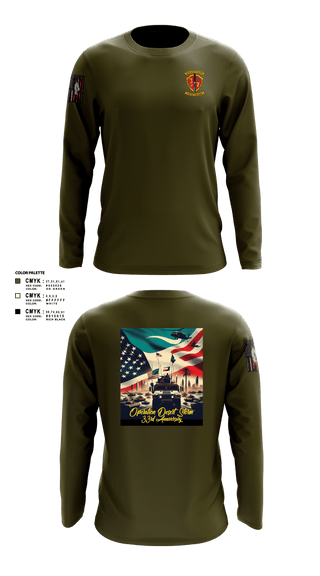 Long Sleeve Performance Shirt, 3/7 India Co. Wpns Plt, Marines, Teamtime, Team time, sublimation, custom sports apparel, team uniforms, spirit wear, spiritwear, sports uniforms, custom shirts, team store, custom team store, fundraiser sports, apparel fundraiser