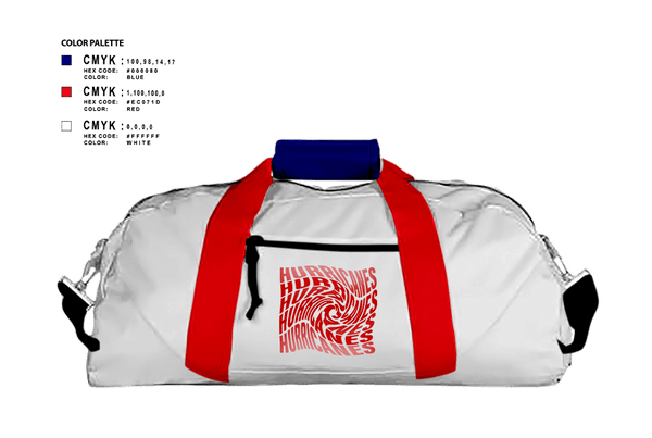 Duffle Bag, Hartford Minicanes, Football, Teamtime, Team time, sublimation, custom sports apparel, team uniforms, spirit wear, spiritwear, sports uniforms, custom shirts, team store, custom team store, fundraiser sports, apparel fundraiser