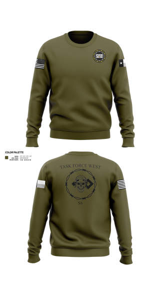 Crew Neck Sweatshirt, , National Guard, Teamtime, Team time, sublimation, custom sports apparel, team uniforms, spirit wear, spiritwear, sports uniforms, custom shirts, team store, custom team store, fundraiser sports, apparel fundraiser