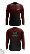 TRIBE 5312123 Long Sleeve Rash Guard Shirt - 1