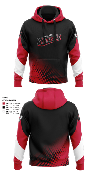Hoodie, NEMESISOCS 117th RTI, Softball, Teamtime, Team time, sublimation, custom sports apparel, team uniforms, spirit wear, spiritwear, sports uniforms, custom shirts, team store, custom team store, fundraiser sports, apparel fundraiser
