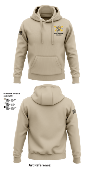 Hoodie, Bravo 1-119th FA, , Teamtime, Team time, sublimation, custom sports apparel, team uniforms, spirit wear, spiritwear, sports uniforms, custom shirts, team store, custom team store, fundraiser sports, apparel fundraiser