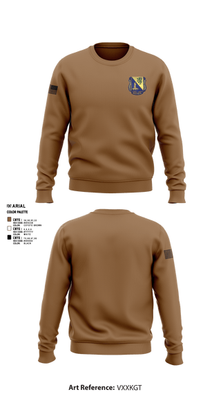 Crew Neck Sweatshirt, 329th Chemical Co, , Teamtime, Team time, sublimation, custom sports apparel, team uniforms, spirit wear, spiritwear, sports uniforms, custom shirts, team store, custom team store, fundraiser sports, apparel fundraiser