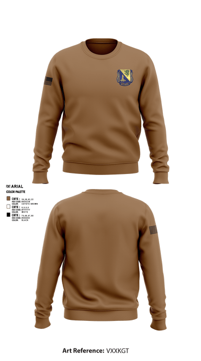 329th Chemical Co 53205037 Crew Neck Sweatshirt - 1