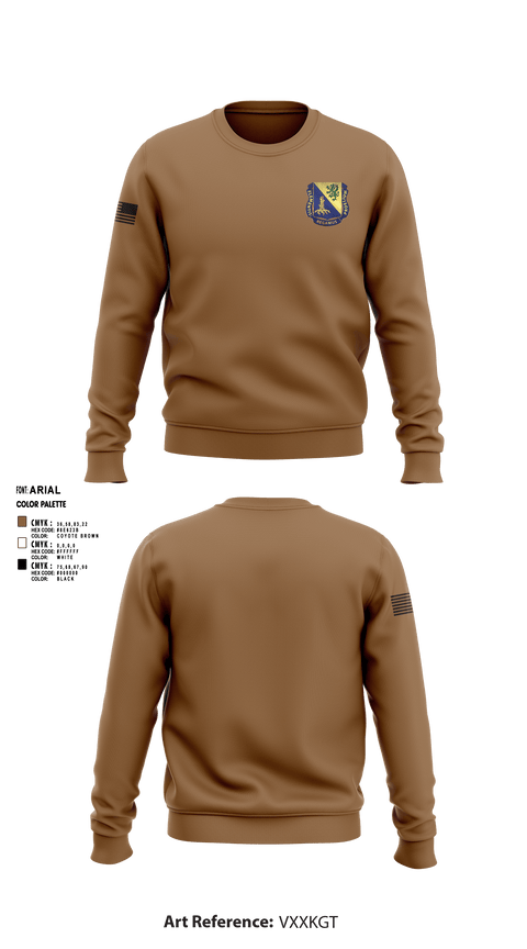 Crew Neck Sweatshirt, 329th Chemical Co, , Teamtime, Team time, sublimation, custom sports apparel, team uniforms, spirit wear, spiritwear, sports uniforms, custom shirts, team store, custom team store, fundraiser sports, apparel fundraiser