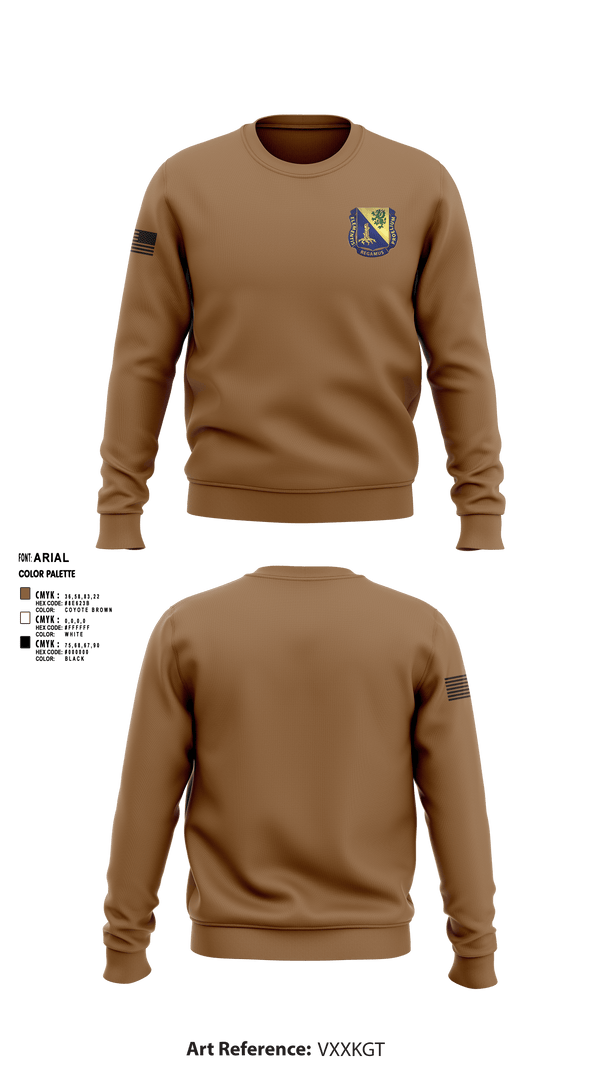Crew Neck Sweatshirt, 329th Chemical Co, , Teamtime, Team time, sublimation, custom sports apparel, team uniforms, spirit wear, spiritwear, sports uniforms, custom shirts, team store, custom team store, fundraiser sports, apparel fundraiser