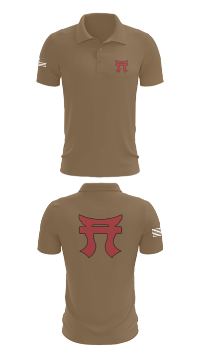 187th Iron Rakkasans 40107465 Short Sleeve Performance Polo - 7
