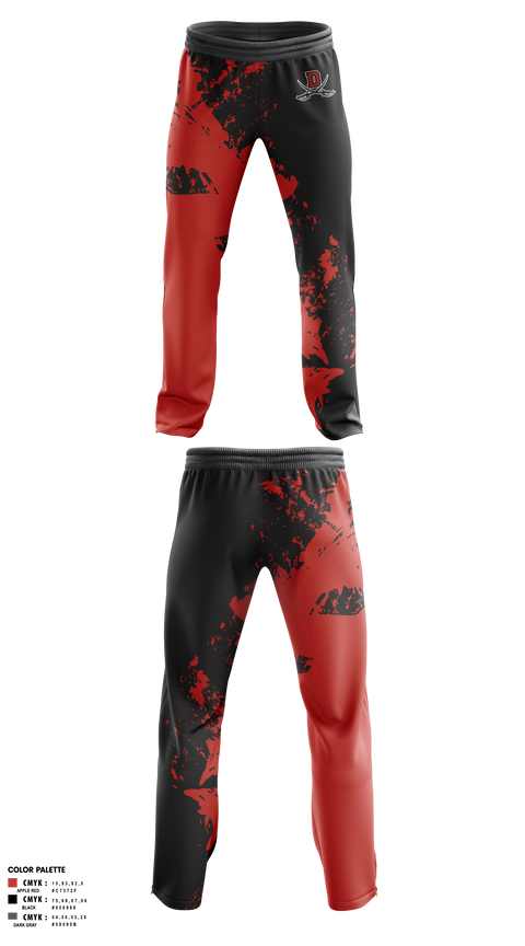 Sweatpants, Verdugo hills dons, , Teamtime, Team time, sublimation, custom sports apparel, team uniforms, spirit wear, spiritwear, sports uniforms, custom shirts, team store, custom team store, fundraiser sports, apparel fundraiser