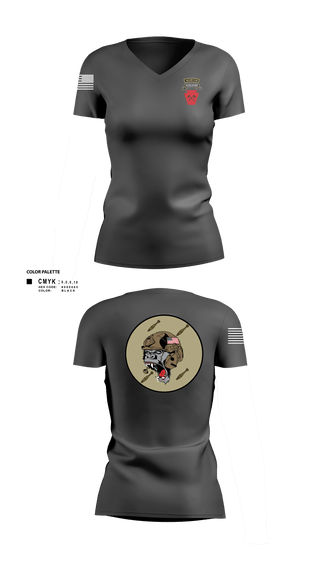 Women's Short Sleeve Vneck Shirt, Aco 1-111th secfor1-111 MTR renew, National Guard, Teamtime, Team time, sublimation, custom sports apparel, team uniforms, spirit wear, spiritwear, sports uniforms, custom shirts, team store, custom team store, fundraiser sports, apparel fundraiser