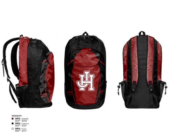 Gear Bag, John Handley, Women's Soccer, Teamtime, Team time, sublimation, custom sports apparel, team uniforms, spirit wear, spiritwear, sports uniforms, custom shirts, team store, custom team store, fundraiser sports, apparel fundraiser