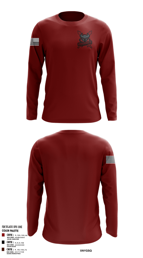 Long Sleeve Performance Shirt, UnseenghostxUnseenghostx, , Teamtime, Team time, sublimation, custom sports apparel, team uniforms, spirit wear, spiritwear, sports uniforms, custom shirts, team store, custom team store, fundraiser sports, apparel fundraiser
