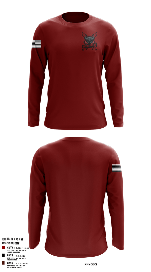 Long Sleeve Performance Shirt, UnseenghostxUnseenghostx, , Teamtime, Team time, sublimation, custom sports apparel, team uniforms, spirit wear, spiritwear, sports uniforms, custom shirts, team store, custom team store, fundraiser sports, apparel fundraiser