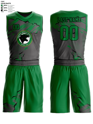 Basketball Uniform, CMS Basketball, Men's Basketball, Teamtime, Team time, sublimation, custom sports apparel, team uniforms, spirit wear, spiritwear, sports uniforms, custom shirts, team store, custom team store, fundraiser sports, apparel fundraiser