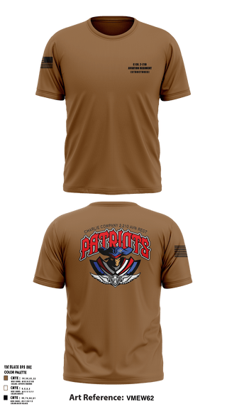 Old School Cotton Feel Shirt, C Co. 2-210 Aviation Regiment (Structures), , Teamtime, Team time, sublimation, custom sports apparel, team uniforms, spirit wear, spiritwear, sports uniforms, custom shirts, team store, custom team store, fundraiser sports, apparel fundraiser