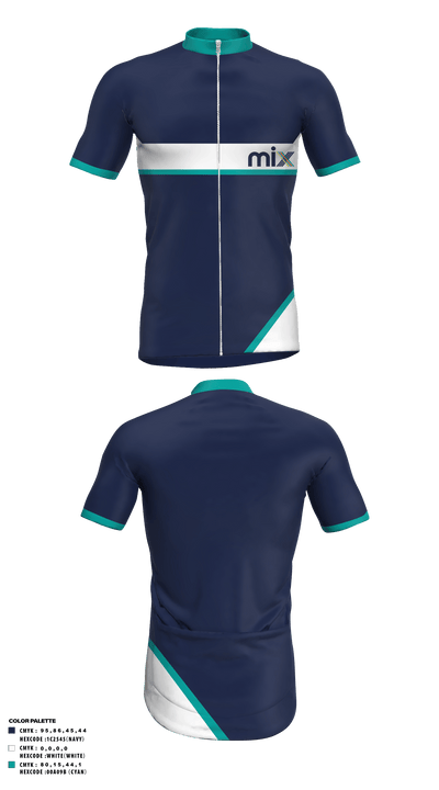 Mix Talent Pelotonia 57856065 Cycling Jersey - 1