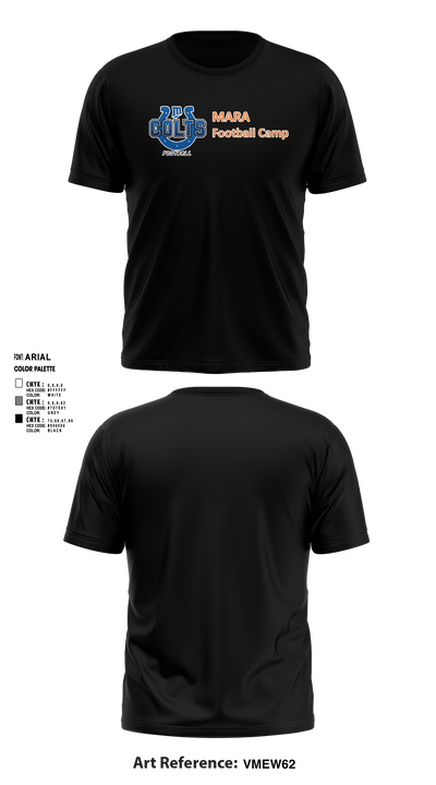 MARA COLTS 58187834 Short Sleeve Performance Shirt - 2