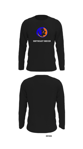 Long Sleeve Performance Shirt, Southeast Soccer, Men's Soccer, Teamtime, Team time, sublimation, custom sports apparel, team uniforms, spirit wear, spiritwear, sports uniforms, custom shirts, team store, custom team store, fundraiser sports, apparel fundraiser