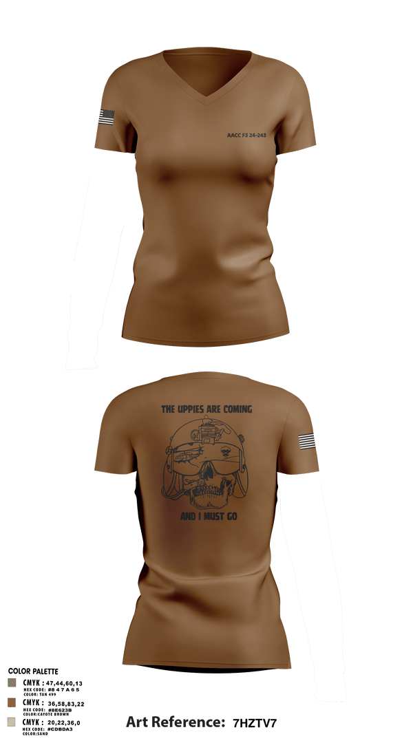 Women's Short Sleeve Vneck Shirt, 42D FRSDAACC, Army, Teamtime, Team time, sublimation, custom sports apparel, team uniforms, spirit wear, spiritwear, sports uniforms, custom shirts, team store, custom team store, fundraiser sports, apparel fundraiser