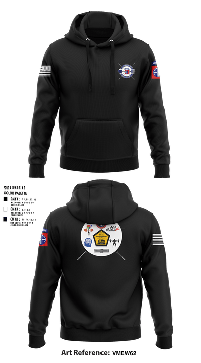 82nd ADSB H2F 64570500 Hoodie - 1