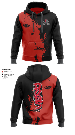 Hoodie, Verdugo hills dons, , Teamtime, Team time, sublimation, custom sports apparel, team uniforms, spirit wear, spiritwear, sports uniforms, custom shirts, team store, custom team store, fundraiser sports, apparel fundraiser