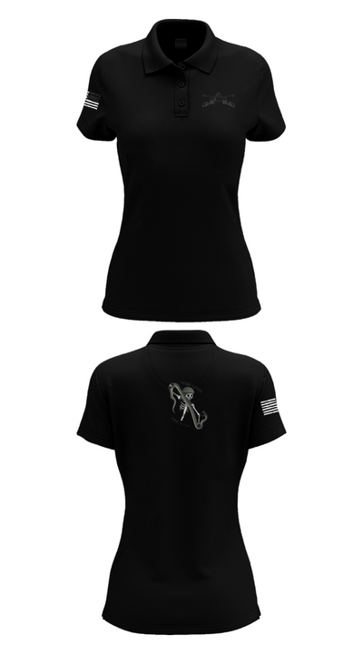 Q Troop 4/278th 47138510 Women's Short Sleeve Performance Polo  - 35