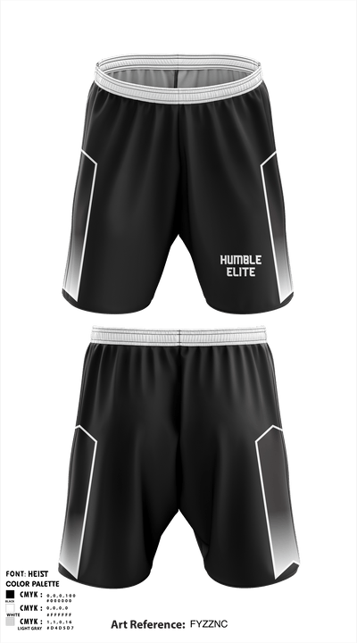 Humble Elite 17321300 Athletic Shorts With Pockets - 1