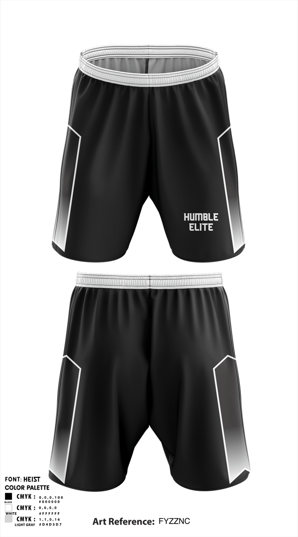 Athletic Shorts With Pockets, Humble Elite, Men's Basketball, Teamtime, Team time, sublimation, custom sports apparel, team uniforms, spirit wear, spiritwear, sports uniforms, custom shirts, team store, custom team store, fundraiser sports, apparel fundraiser