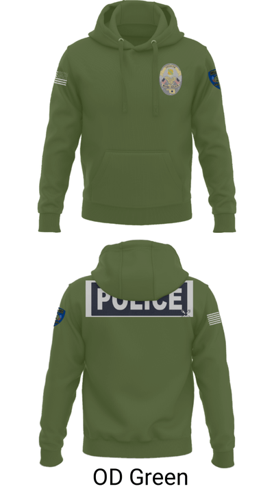 Miami Police Department 88232990 Hoodie - 55