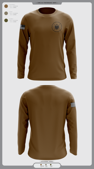 Long Sleeve Performance Shirt, , National Guard, Teamtime, Team time, sublimation, custom sports apparel, team uniforms, spirit wear, spiritwear, sports uniforms, custom shirts, team store, custom team store, fundraiser sports, apparel fundraiser