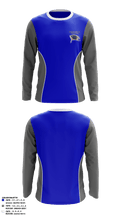 Wheatland youth football and cheer 53677637 Long Sleeve Performance Polo - 5