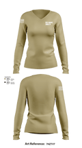 S2 HHC 3BCT 15041774 Women's Long Sleeve V-neck Shirt - 2