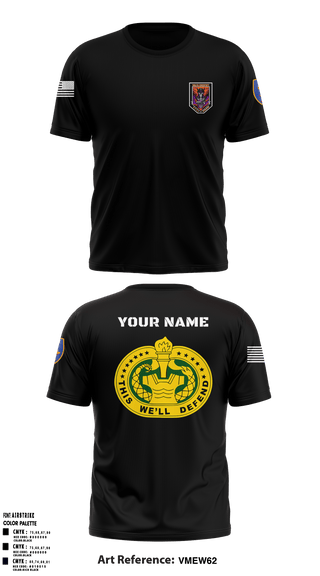 Old School Cotton Feel Shirt, Delta Co, 2-13th AVN REGT_CADRE, Army, Teamtime, Team time, sublimation, custom sports apparel, team uniforms, spirit wear, spiritwear, sports uniforms, custom shirts, team store, custom team store, fundraiser sports, apparel fundraiser