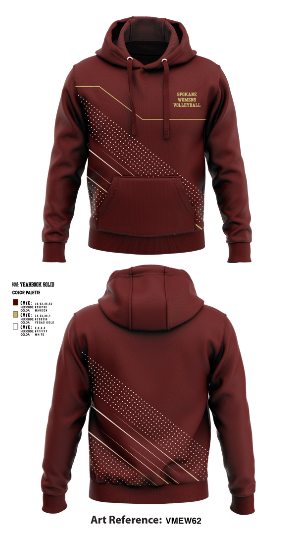 Hoodie, Spokane, Women's Volleyball, Teamtime, Team time, sublimation, custom sports apparel, team uniforms, spirit wear, spiritwear, sports uniforms, custom shirts, team store, custom team store, fundraiser sports, apparel fundraiser