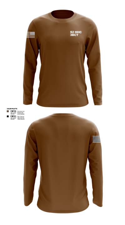 S2 HHC 3BCT 15041774 Long Sleeve Performance Shirt - 1