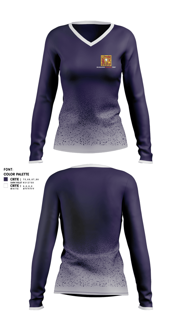 Women's Long Sleeve Vneck Shirt, Mcp Lloyd, Track & Field, Teamtime, Team time, sublimation, custom sports apparel, team uniforms, spirit wear, spiritwear, sports uniforms, custom shirts, team store, custom team store, fundraiser sports, apparel fundraiser