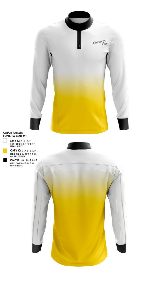 Quarter Zip Jacket, Stammer Time, Ice Hockey, Teamtime, Team time, sublimation, custom sports apparel, team uniforms, spirit wear, spiritwear, sports uniforms, custom shirts, team store, custom team store, fundraiser sports, apparel fundraiser