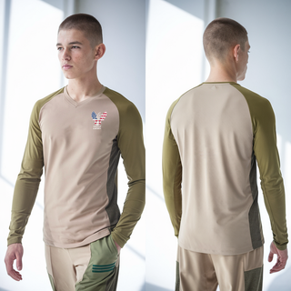 Long Sleeve Performance Shirt, , Air Force, Teamtime, Team time, sublimation, custom sports apparel, team uniforms, spirit wear, spiritwear, sports uniforms, custom shirts, team store, custom team store, fundraiser sports, apparel fundraiser